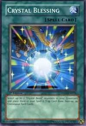 Crystal Blessing (DP07-EN014) - Duelist Pack 7: Jesse Anderson Unlimited