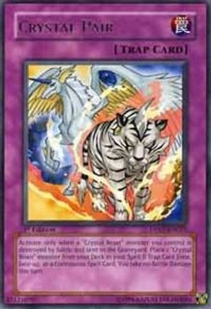 Crystal Pair (DP07-EN025) - Duelist Pack 7: Jesse Anderson 1st Edition