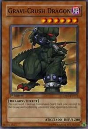 Gravi-Crush Dragon (DP07-EN011) - Duelist Pack 7: Jesse Anderson 1st Edition