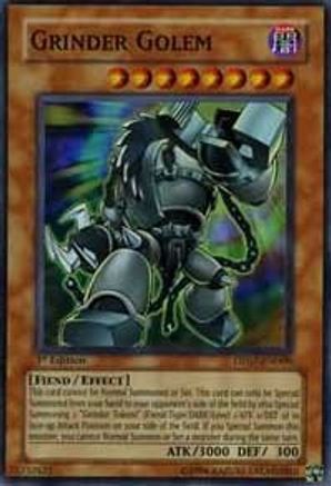Grinder Golem (DP07-EN009) - Duelist Pack 7: Jesse Anderson 1st Edition