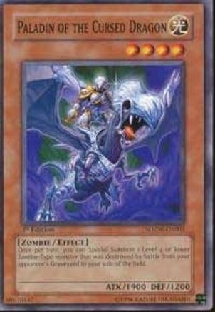 Paladin of the Cursed Dragon (SDZW-EN003) - Structure Deck: Zombie World 1st Edition