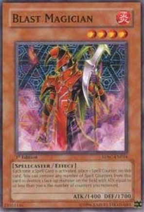Blast Magician (SDSC-EN014) - Structure Deck: Spellcaster's Command 1st Edition