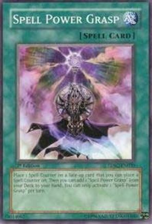 Spell Power Grasp (SDSC-EN020) - Structure Deck: Spellcaster's Command Unlimited
