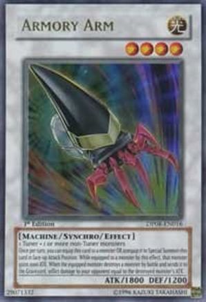 Armory Arm (DP08-EN016) - Duelist Pack 8: Yusei Fudo 1st Edition