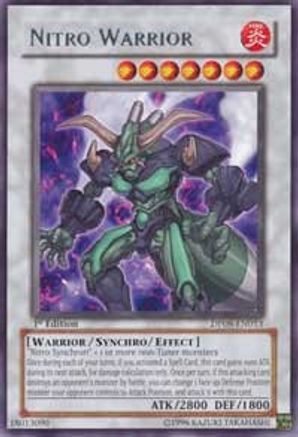 Nitro Warrior (DP08-EN013) - Duelist Pack 8: Yusei Fudo 1st Edition