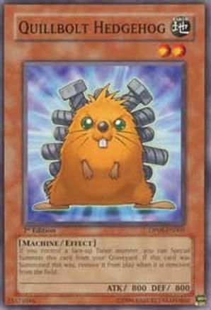 Quillbolt Hedgehog (DP08-EN005) - Duelist Pack 8: Yusei Fudo 1st Edition