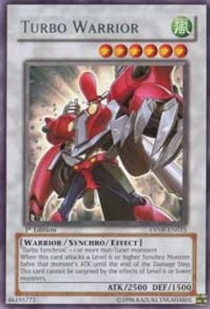 Turbo Warrior (DP08-EN015) - Duelist Pack 8: Yusei Fudo 1st Edition