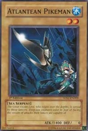 Atlantean Pikeman (5DS1-EN009) - 5D's 2008 Starter Deck Unlimited