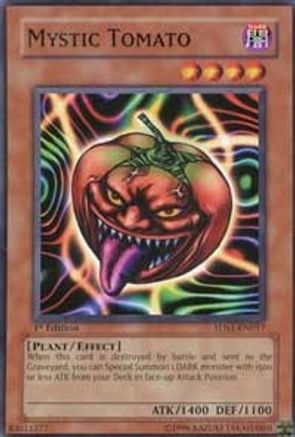 Mystic Tomato (5DS1-EN017) - 5D's 2008 Starter Deck 1st Edition