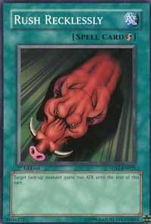 Rush Recklessly (5DS1-EN025) - 5D's 2008 Starter Deck 1st Edition