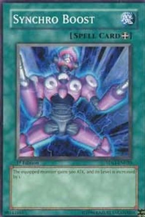 Synchro Boost (5DS1-EN020) - 5D's 2008 Starter Deck Unlimited