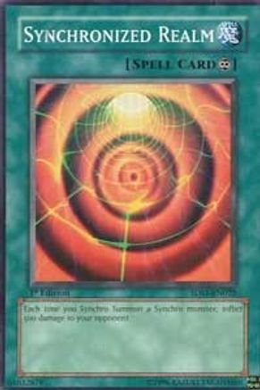 Synchronized Realm (5DS1-EN022) - 5D's 2008 Starter Deck Unlimited