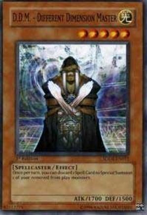 D.D.M. - Different Dimension Master (SDDE-EN015) - Structure Deck: The Dark Emperor 1st Edition