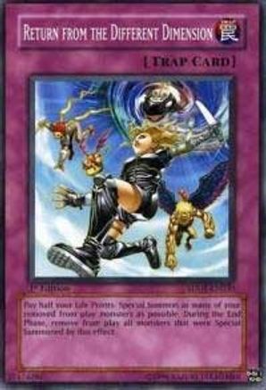 Return from the Different Dimension (SDDE-EN030) - Structure Deck: The Dark Emperor 1st Edition