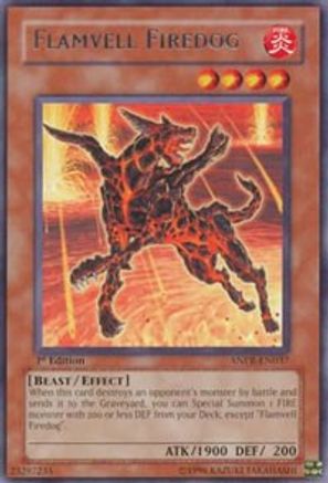 Flamvell Firedog (ANPR-EN037) - Ancient Prophecy 1st Edition