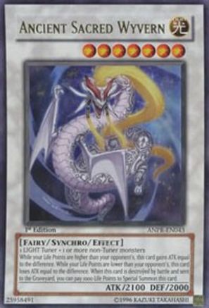 Ancient Sacred Wyvern (ANPR-EN043) - Ancient Prophecy 1st Edition