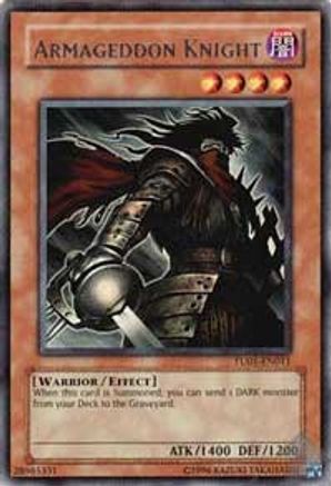 Armageddon Knight (TU01-EN011) - Turbo Pack Booster One Pack Unlimited