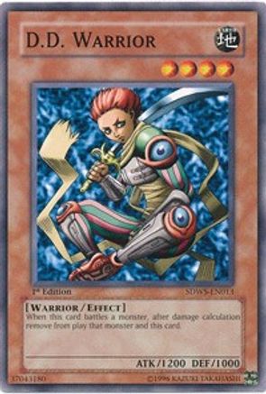 D.D. Warrior (SDWS-EN013) - Structure Deck: Warriors' Strike 1st Edition