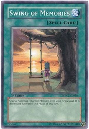 Swing of Memories (SDWS-EN030) - Structure Deck: Warriors' Strike 1st Edition