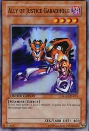 Ally of Justice Garadholg (HA01-EN015) - Hidden Arsenal 1st Edition