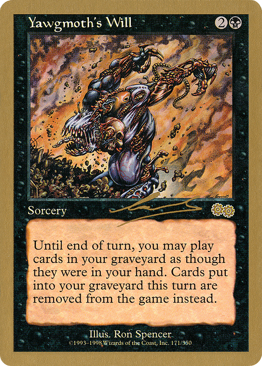 Yawgmoth's Will (WCD-NL171) - World Championship Decks 2000