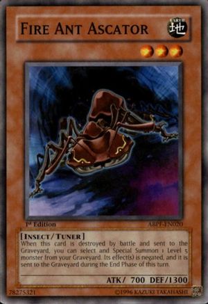 Fire Ant Ascator (ABPF-EN020) - Absolute Powerforce 1st Edition