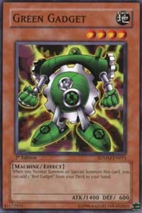 Green Gadget (SDMM-EN015) - Structure Deck: Machina Mayhem 1st Edition