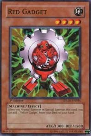 Red Gadget (SDMM-EN016) - Structure Deck: Machina Mayhem Unlimited