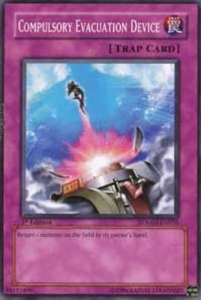 Compulsory Evacuation Device (SDMM-EN036) - Structure Deck: Machina Mayhem 1st Edition