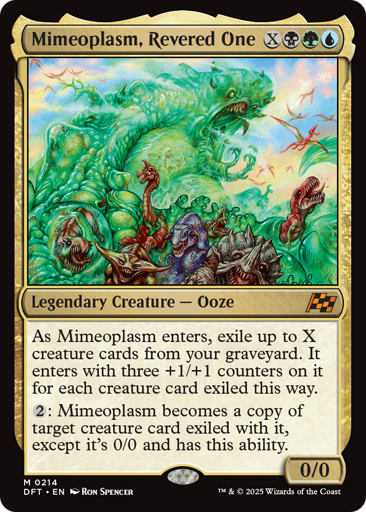 Mimeoplasm, Revered One (DFT-214) - Aetherdrift