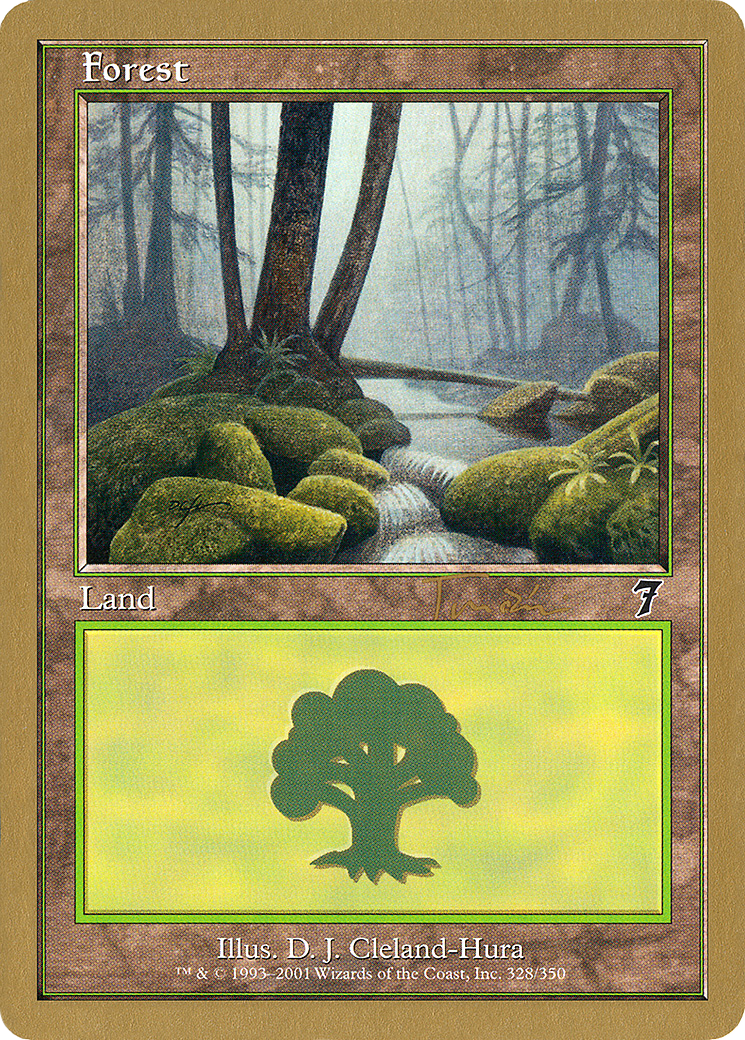 Forest (WCD-JT328) - World Championship Decks 2001