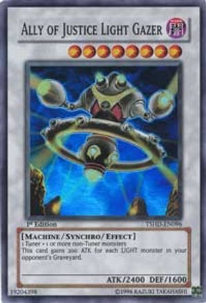 Ally of Justice Light Gazer (TSHD-EN096) - The Shining Darkness 1st Edition