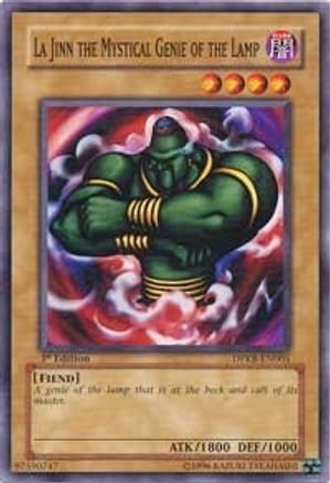 La Jinn the Mystical Genie of the Lamp (DPKB-EN005) - Duelist Pack: Kaiba 1st Edition