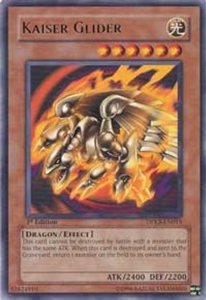 Kaiser Glider (DPKB-EN015) - Duelist Pack: Kaiba 1st Edition