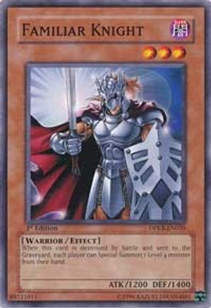 Familiar Knight (DPKB-EN020) - Duelist Pack: Kaiba 1st Edition