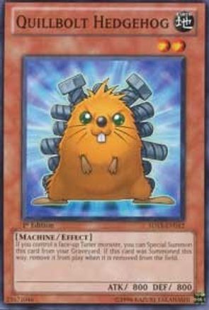 Quillbolt Hedgehog (5DS3-EN012) - Starter Deck: Duelist Toolbox 1st Edition