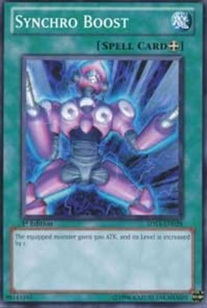 Synchro Boost (5DS3-EN028) - Starter Deck: Duelist Toolbox 1st Edition