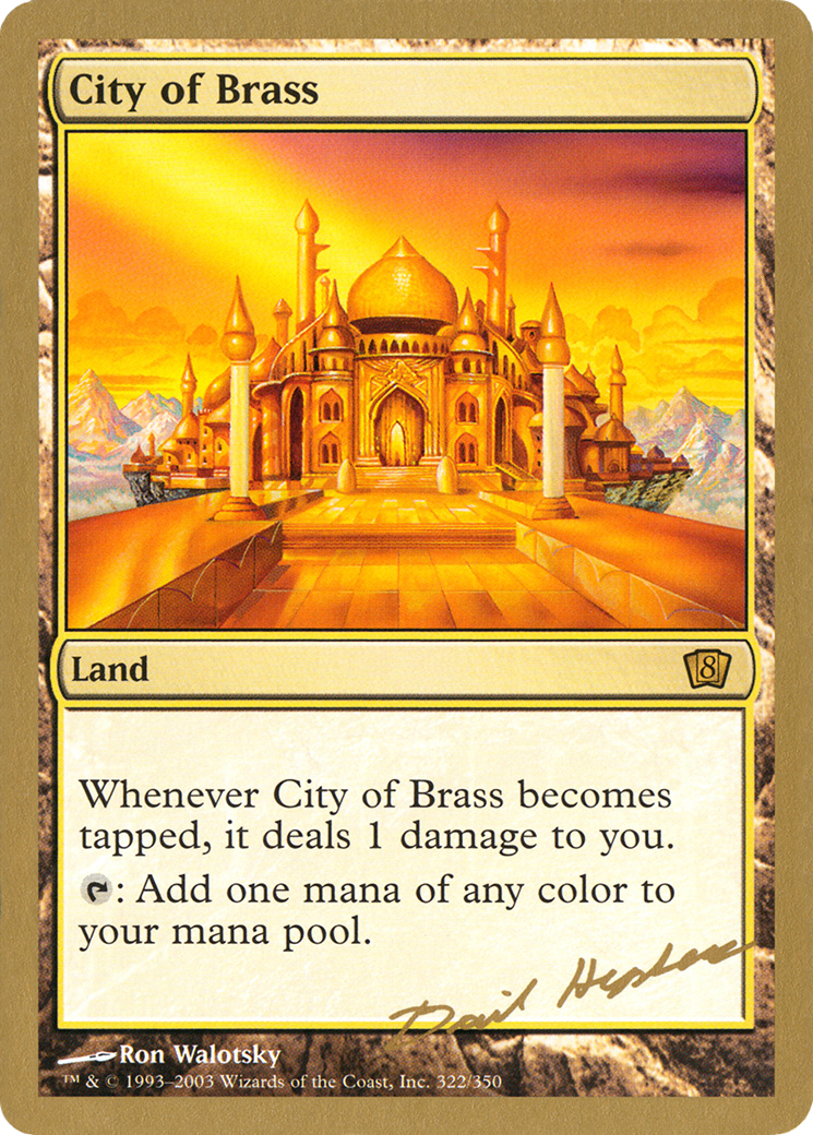 City of Brass (WCD-DH322) - World Championship Decks 2003