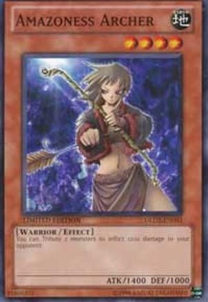 Amazoness Archer (GLD3-EN003) - Gold Series 3 Limited