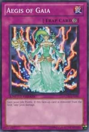 Aegis of Gaia (GLD3-EN050) - Gold Series 3 Limited