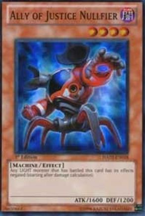 Ally of Justice Nullfier (HA02-EN018) - Hidden Arsenal 2 1st Edition