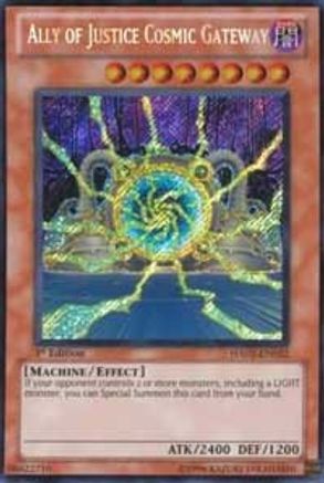 Ally of Justice Cosmic Gateway (HA02-EN022) - Hidden Arsenal 2 1st Edition