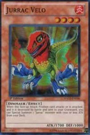 Jurrac Velo (HA02-EN036) - Hidden Arsenal 2 1st Edition