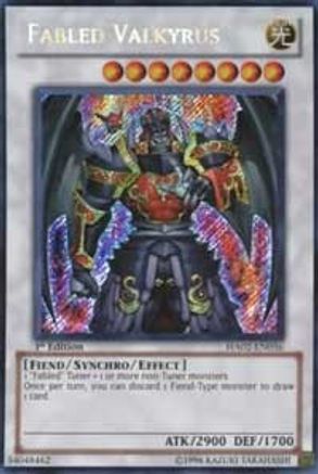Fabled Valkyrus (HA02-EN056) - Hidden Arsenal 2 1st Edition