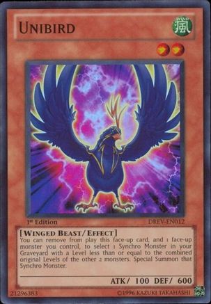 Unibird (DREV-EN012) - Duelist Revolution 1st Edition