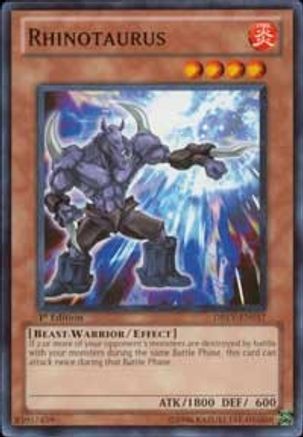 Rhinotaurus (DREV-EN017) - Duelist Revolution 1st Edition