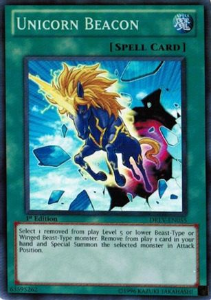 Unicorn Beacon (DREV-EN055) - Duelist Revolution 1st Edition