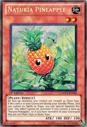 Naturia Pineapple (DREV-EN082) - Duelist Revolution 1st Edition