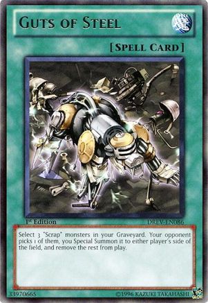 Guts of Steel (DREV-EN086) - Duelist Revolution 1st Edition