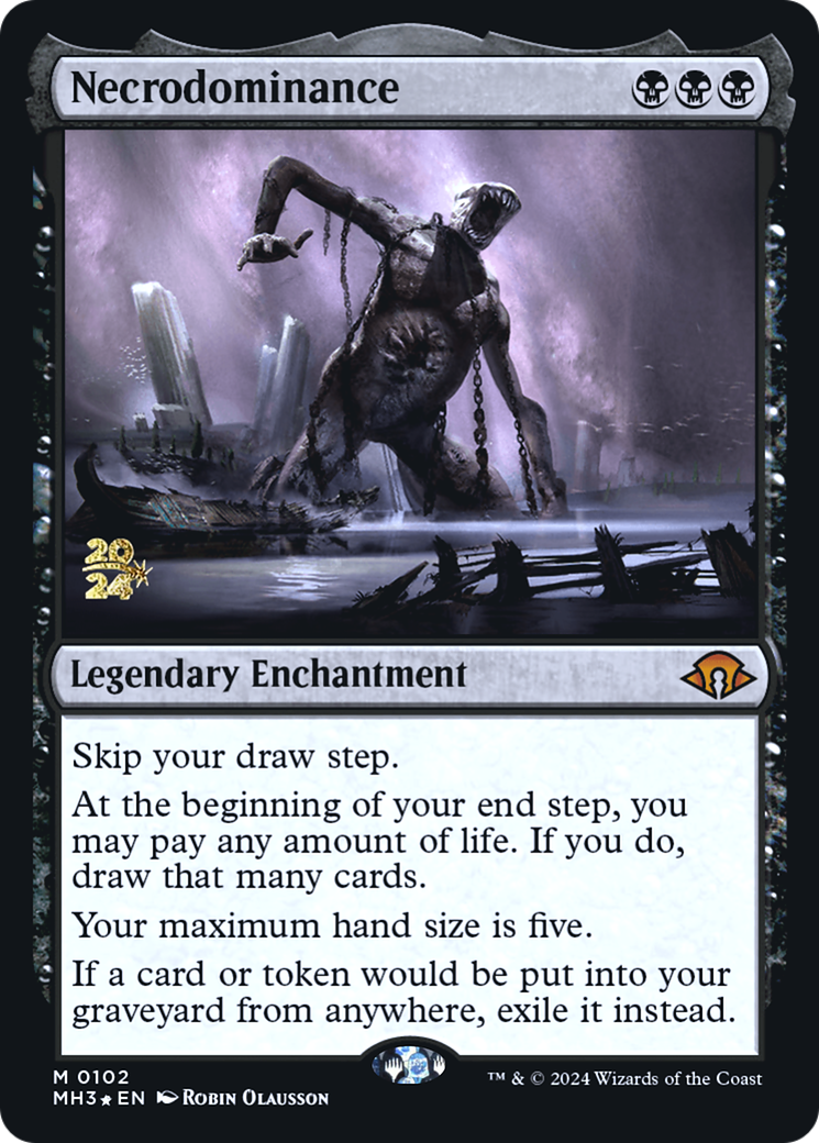 Necrodominance (PRE-102S) - Modern Horizons 3 Promos Foil